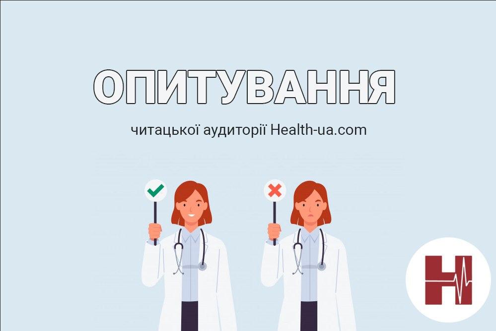 Опитування читацьої аудиторії: медичні калькулятори