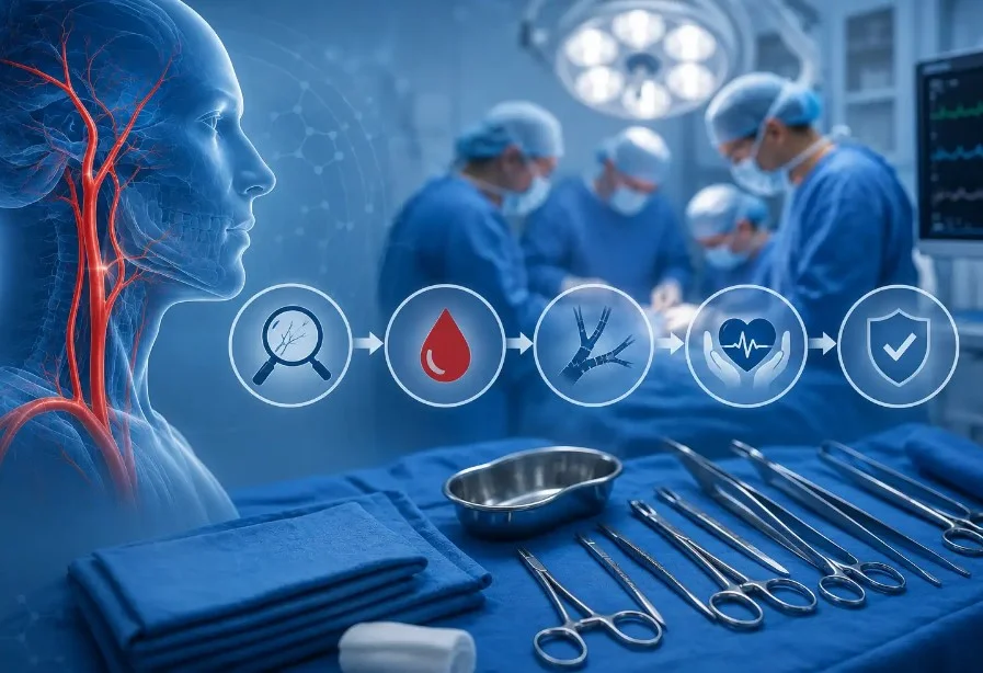 Вибір тактики при пораненнях судин шиї: сучасні можливості damage control surgery